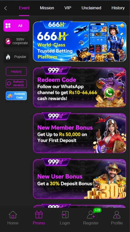 999V Game – Exciting Online Casino Platform In Pakistan 3 999V Game